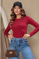 Blusa Manga Longa Feminina Revanche Amara BORDO