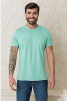 Camiseta Basica Masculino Revanche Foggia VERDE MENTA