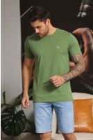 Camiseta Basica Masculino Revanche Foggia MILITAR