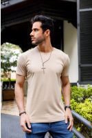Camiseta Masculina Revanche Leandre BEGE