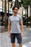 Camiseta Masculina Revanche Leandre CINZA