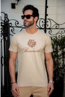 Camiseta Decote Careca Estampada Masculino Revanche Extremoz AREIA