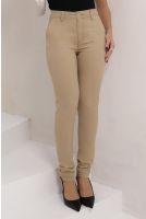 Calça Skinny Bolso Embutido Feminina Revanche Regla CÁQUI
