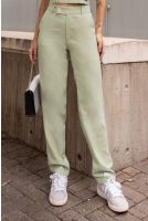 Calça Alfaiataria Cós Com Recorte Feminino Revanche Nuremberga VERDE CLARO