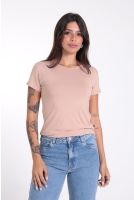 Blusa Baby Look Basica Feminina Revanche Sylfaena I CÁQUI