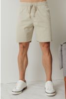 Bermuda Color Com Elástico Masculina Revanche Cúrubis AREIA