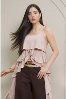Blusa Boho Feminina Revanche Rocha  CÁQUI