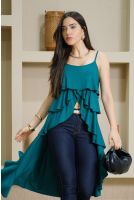 Blusa Boho Feminina Revanche Rocha  VERDE PINHO