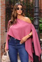 Blusa Ampla Manga Flutuante Feminina Revanche Laranda MALVA
