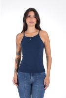 Blusa Alcinha Cavada Plaquinha Revanche - BL.FEM.00138 AZUL MARINHO