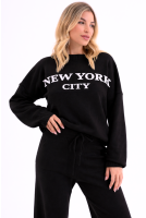 Blusa De Tricot Feminino Revanche Kirsten PRETO