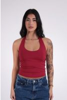 Blusa Fem Frente Unica Revanche-BL.FEM.00269 CEREJA