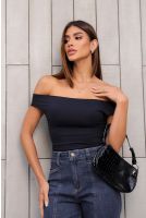 Blusa Ombro A Ombro Feminino Revanche Resena PRETO