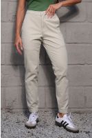 Calça Jogger Sarja Bolso Faca Comfy Feminino Revanche Brampton AREIA