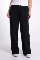 Calça Wide Leg Color Plus Feminina Revanche Maroa PRETO