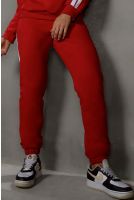 Calça De Moletom Com Cardaço Feminina Revanche Miracema BORDO