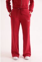 Calça Moletinho Bordado Com Elastico Feminino Revanche Catalunha BORDO
