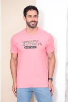 Camiseta Bordada Masculino Revanche Jaicós ROSA