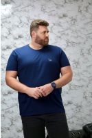 Camiseta Bordada Plus Size Masculina Revanche Medina AZUL MARINHO