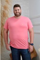 Camiseta Bordada Plus Size Masculina Revanche Medina ROSA