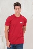 Camiseta Estampada Masculino Revanche Bétulo BORDO