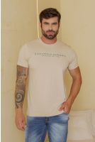 Camiseta Estampada Masculino Revanche Cólofon AREIA