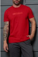 Camiseta Estampada Masculino Revanche Cidamo BORDO