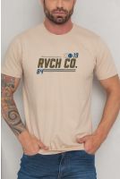 Camiseta Estampada Masculino Revanche Cornélio AREIA