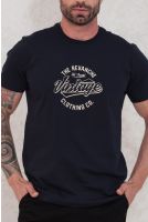 Camiseta Estampada Masculino Revanche Igúvio AZUL MARINHO ULTRA