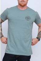 Camiseta Estampada Masculino Revanche Montreal VERDE MEDIO