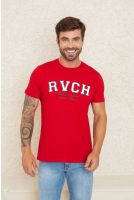 Camiseta Estampada Champs Masculina Revanche Cerdedo BORDO