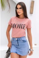 Camiseta Estampada Feminino Revanche Híspalis ROSE