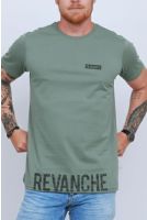 Camiseta Estampada Masculino Revanche Dumiat VERDE MEDIO