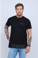 Camiseta Estampada Masculino Revanche Dumiat PRETO