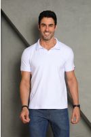 Camiseta Polo Masculina Revanche Ardino BRANCO