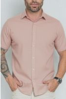 Camisa Bordada Masculino Revanche Bíngio ROSE