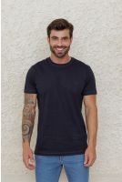 Camiseta Bordada Masculina Revanche Nequino AZUL MARINHO ULTRA