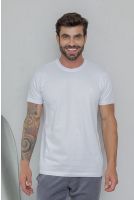 Camiseta Bordada Masculina Revanche Nequino BRANCO