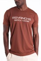 Camiseta Estampada Masculina Manga Curta Revanche-CT.MAS.00117 MARROM