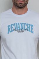 Camiseta Estampada Masculino Revanche Durostoro BRANCO