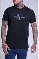 Camiseta Estampada Masculino Revanche Tibete PRETO