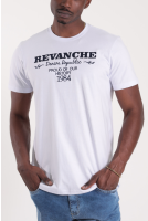 Camiseta Masculina Bordada Denim Republic Revanche-CT.MAS.00216 BRANCO
