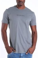 Camiseta Masculina Manga Curta Estampada Revanche Jeans-CT.MAS.00219 CINZA CHUMBO