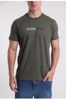 Camiseta Masculina Estampada Revanche - CT.MAS.00228 VERDE MUSGO