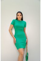 Vestido Tricot Feminino Revanche Frampton VERDE