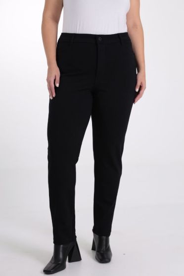 Calça Skinny Bandagem Curvy Feminina Revanche Moita PRETO