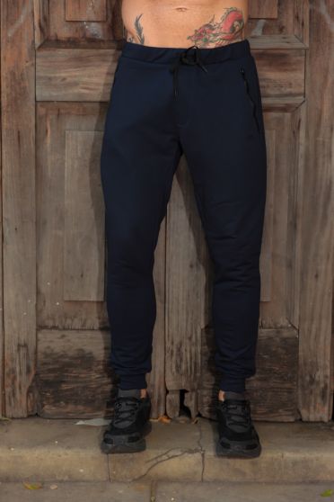 Calça Moletom Masculina Revanche Vadim AZUL MARINHO ULTRA