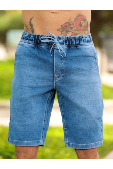Bermuda Jeans Moletom Masculina Revanche Nilo UNICA