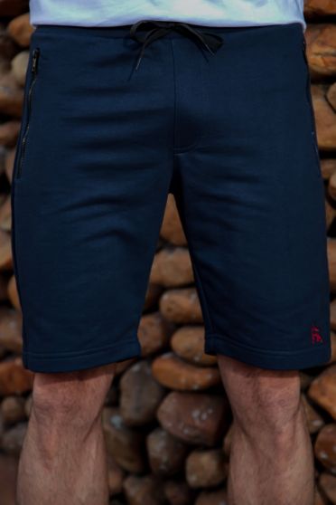 Bermuda Moletom Masculina Revanche Frederico AZUL MARINHO