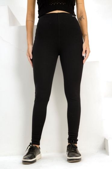 Calça Legging De Bandagem Feminina Revanche Gavar PRETO